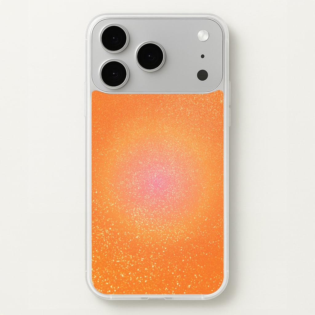 Orange Shimmer Phone Case - iPhone 17 Pro Max
