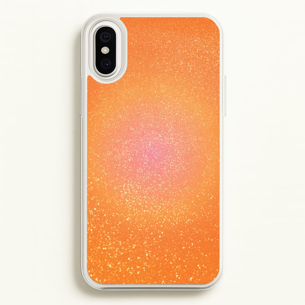 Orange Shimmer Phone Case - iPhone XS Max