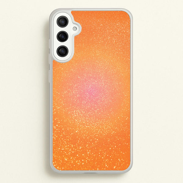 Orange Shimmer Phone Case - Galaxy A36