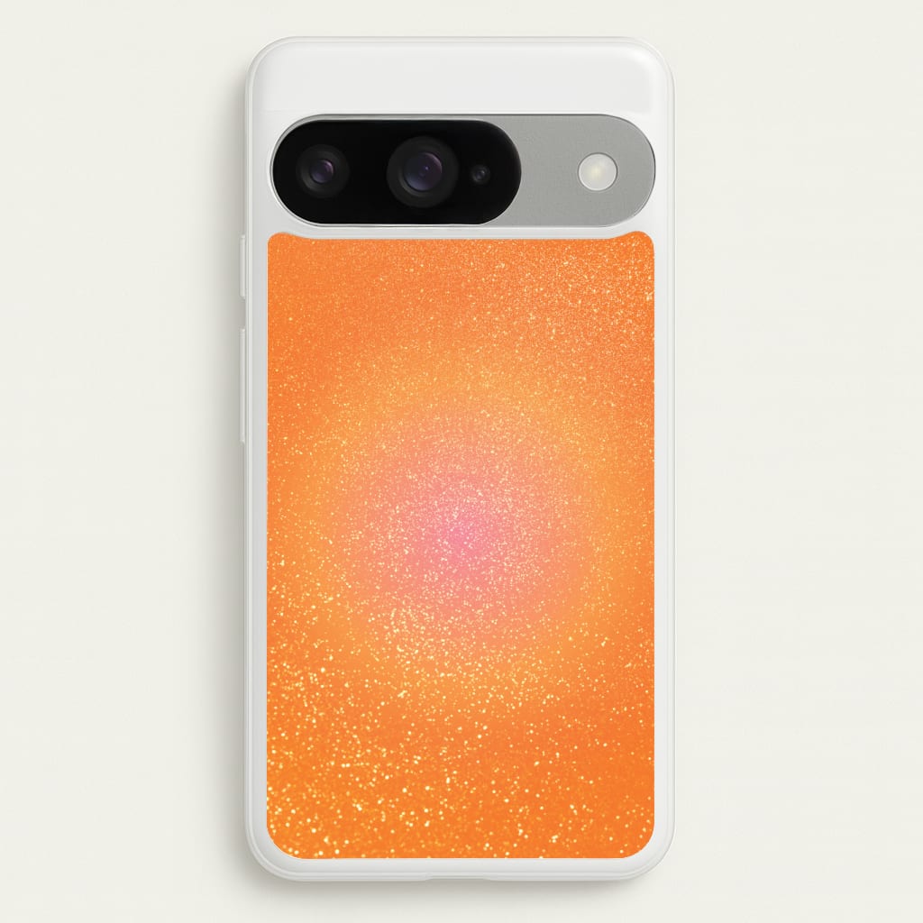Orange Shimmer Phone Case - Google Pixel 10 / 10 Pro