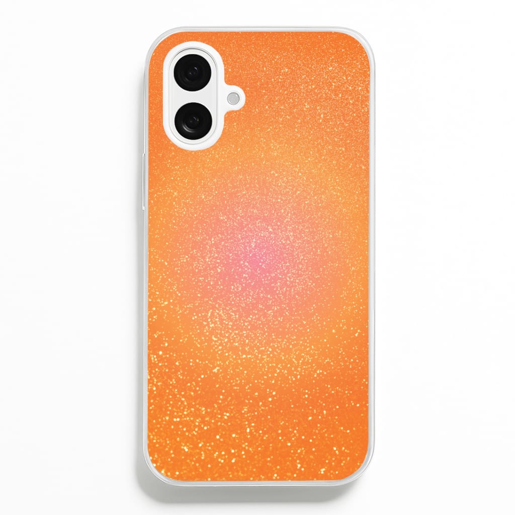 Orange Shimmer Phone Case - iPhone 16