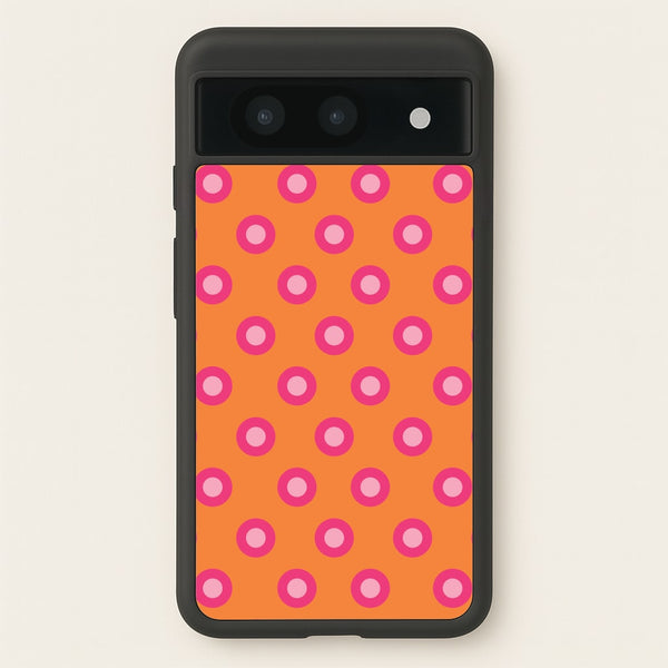 Sun Kissed Polka Phone Case - Google Pixel 8a