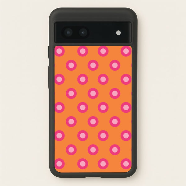 Sun Kissed Polka Phone Case - Google Pixel 6a