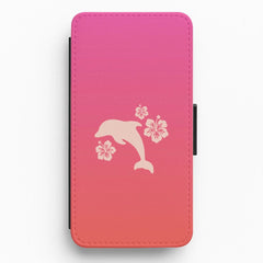 Sunset Tide Wallet Phone Case