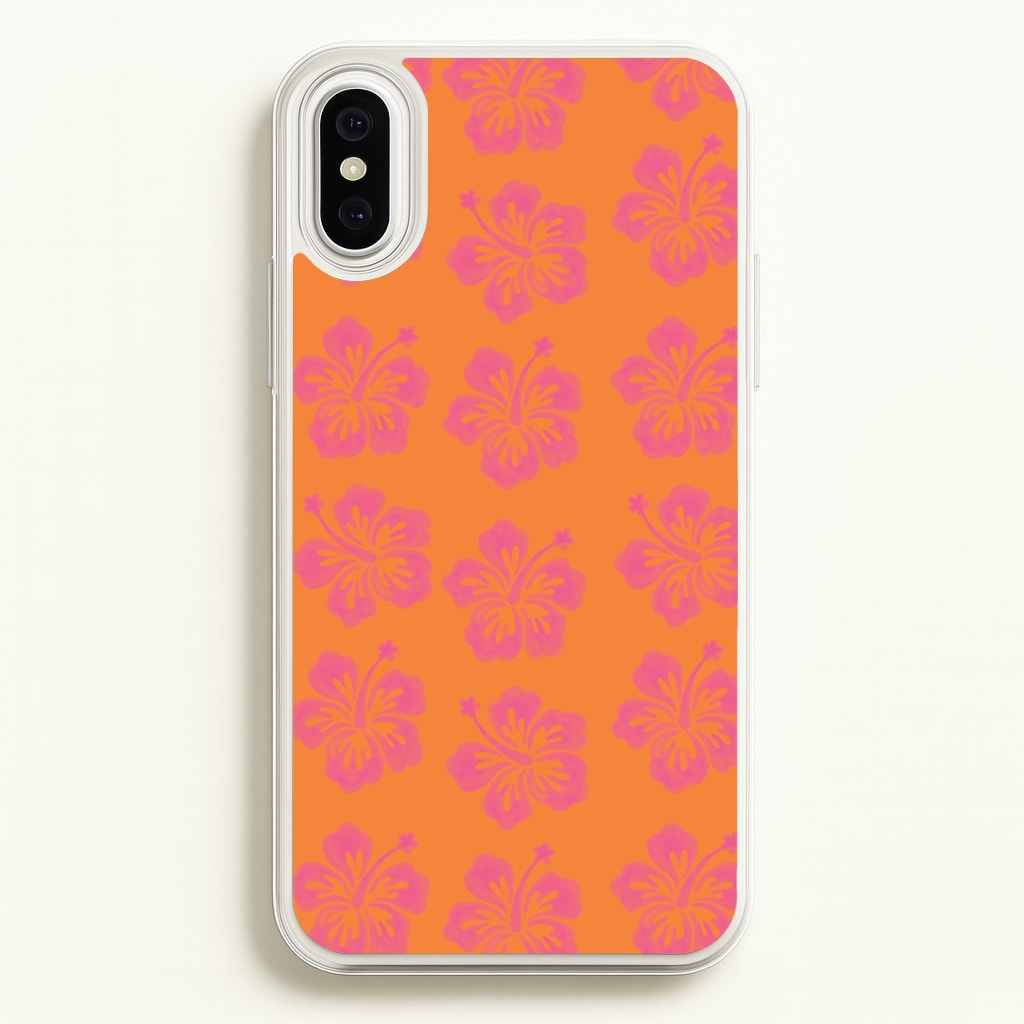 Hibiscus Heatwave Phone Case - iPhone XS Max