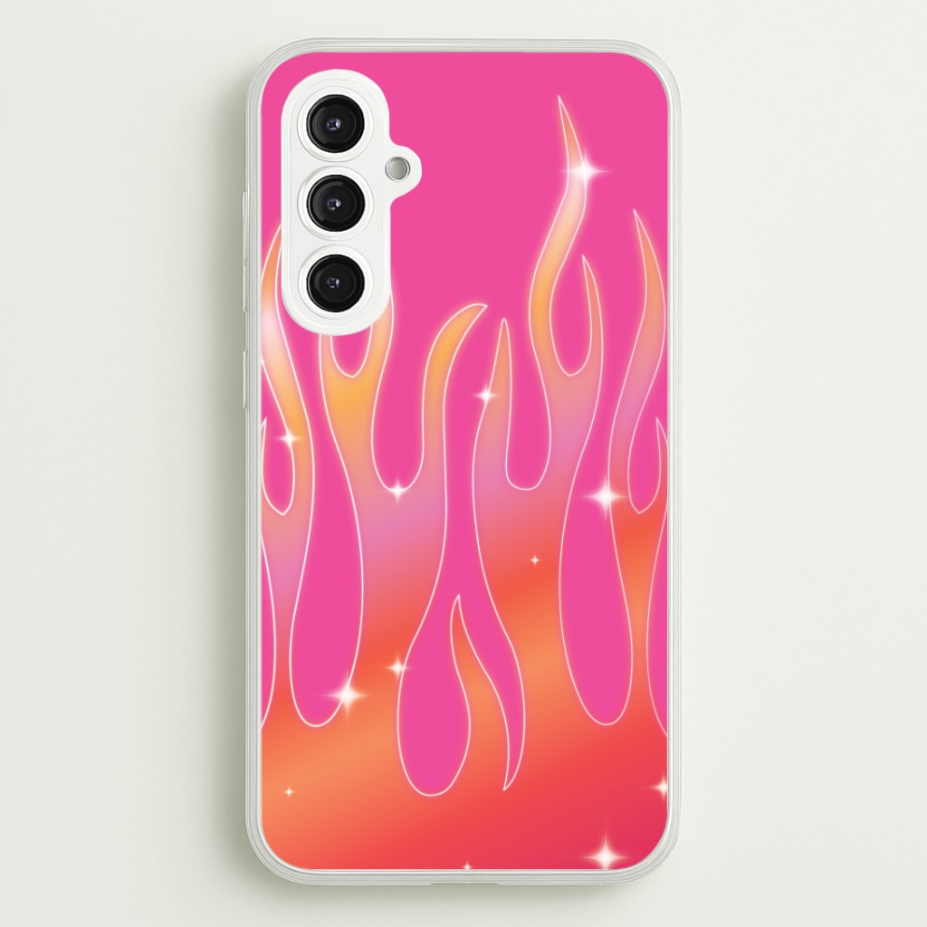 Sun Kissed Flame Phone Case - Galaxy S23FE