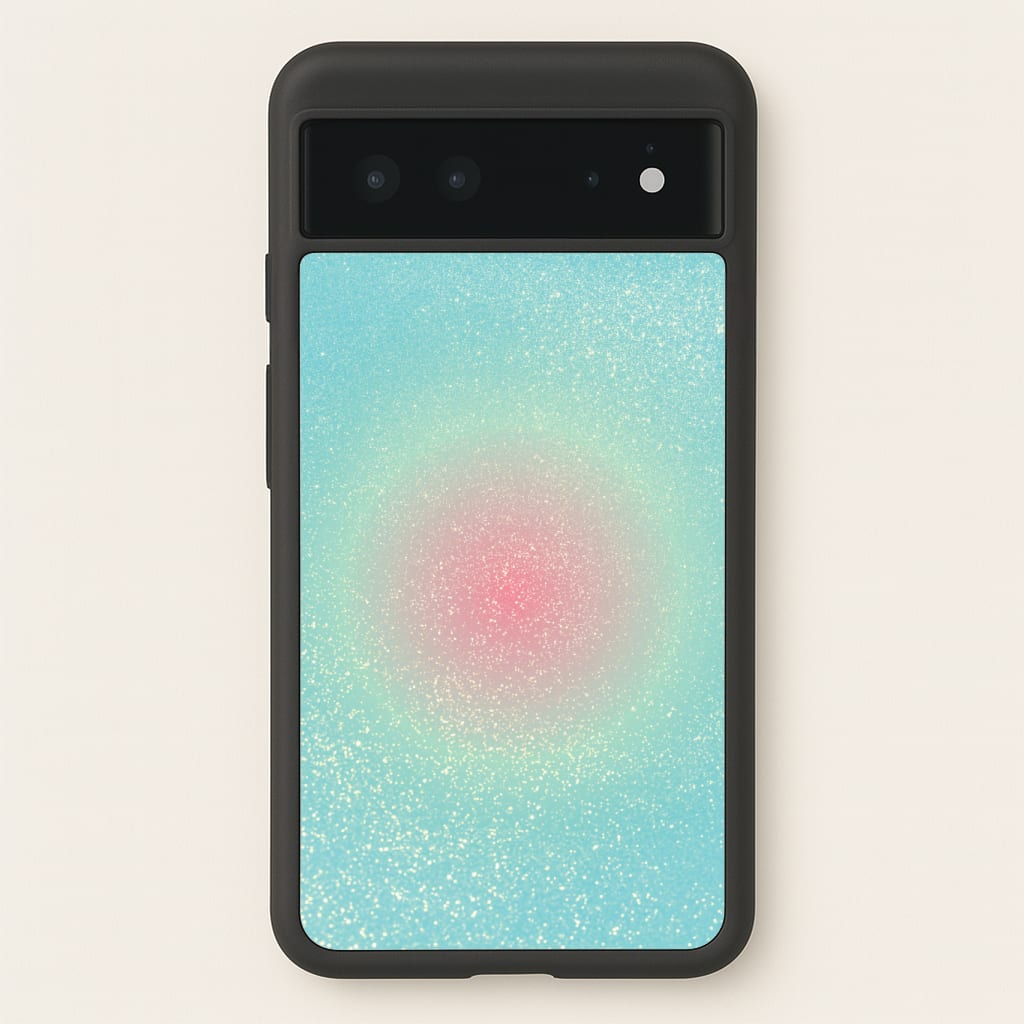 Teal Shimmer Phone Case - Google Pixel 6