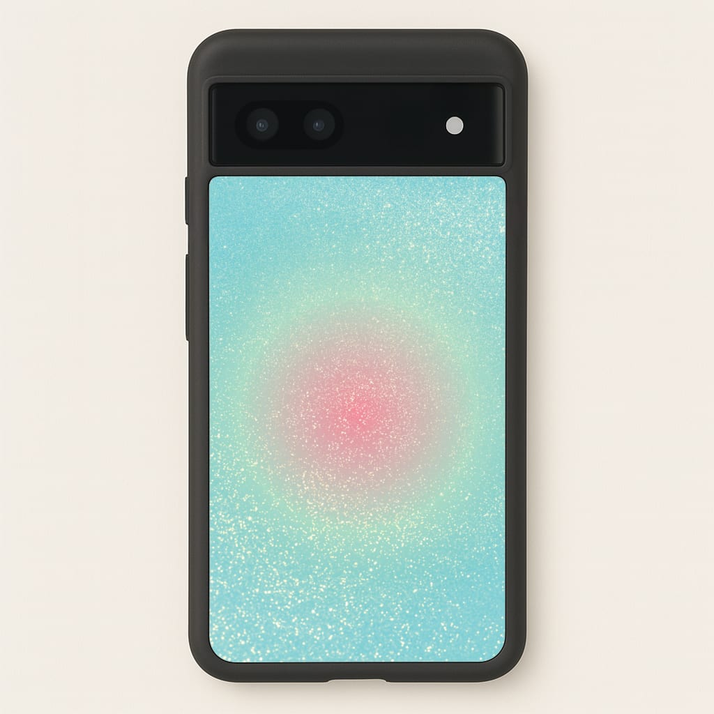 Teal Shimmer Phone Case - Google Pixel 7a