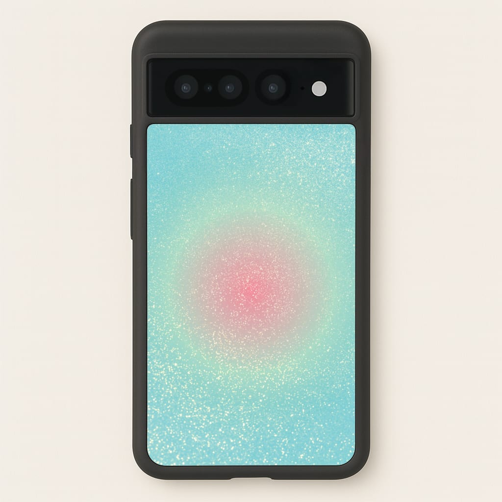 Teal Shimmer Phone Case - Google Pixel 7 Pro