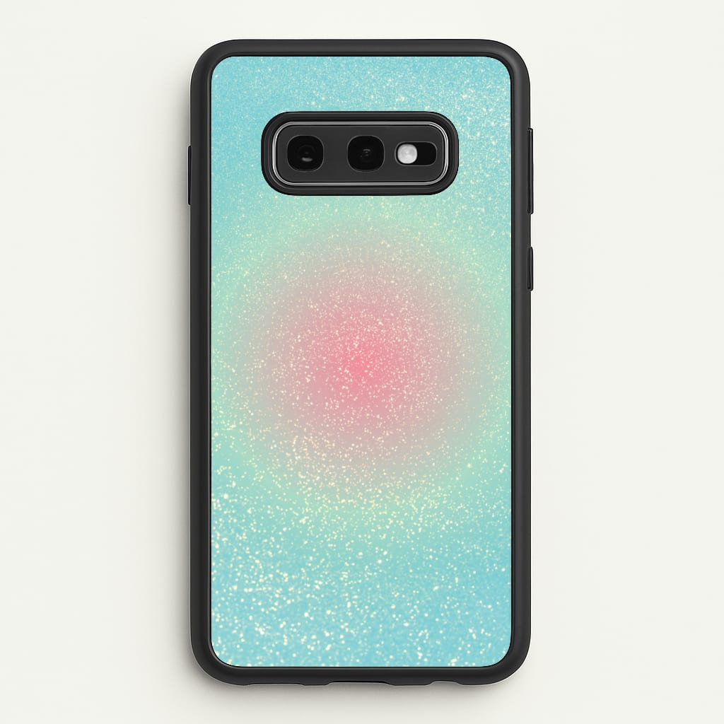 Teal Shimmer Phone Case - Galaxy S10e