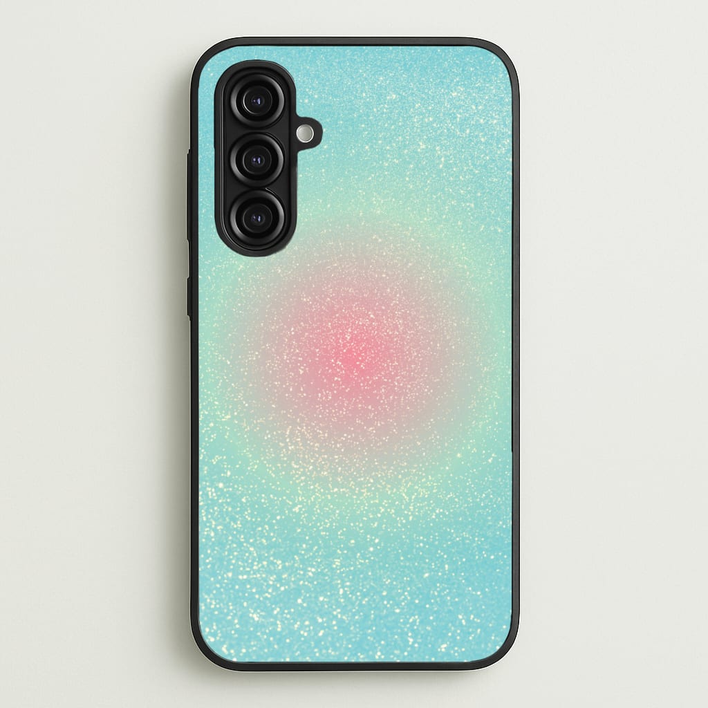 Teal Shimmer Phone Case - Galaxy A16