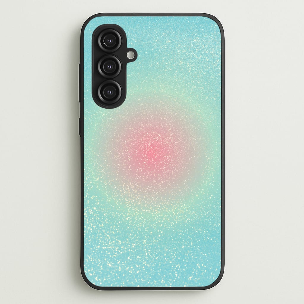 Teal Shimmer Phone Case - Galaxy S23FE