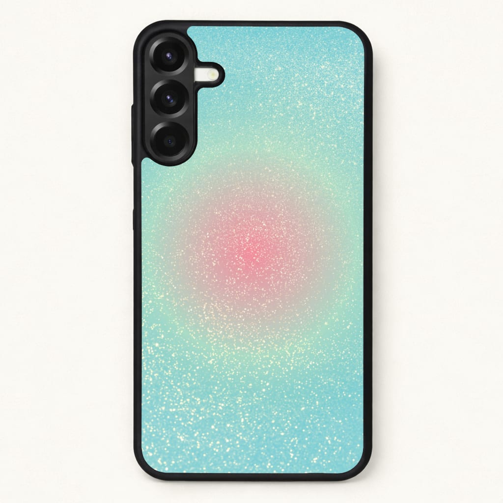 Teal Shimmer Phone Case - Galaxy A26