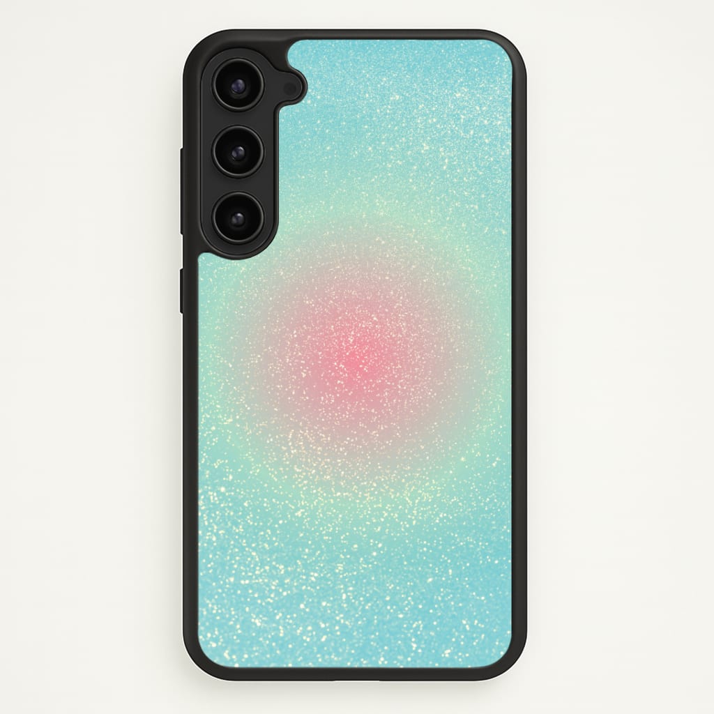 Teal Shimmer Phone Case - Galaxy S23 Plus