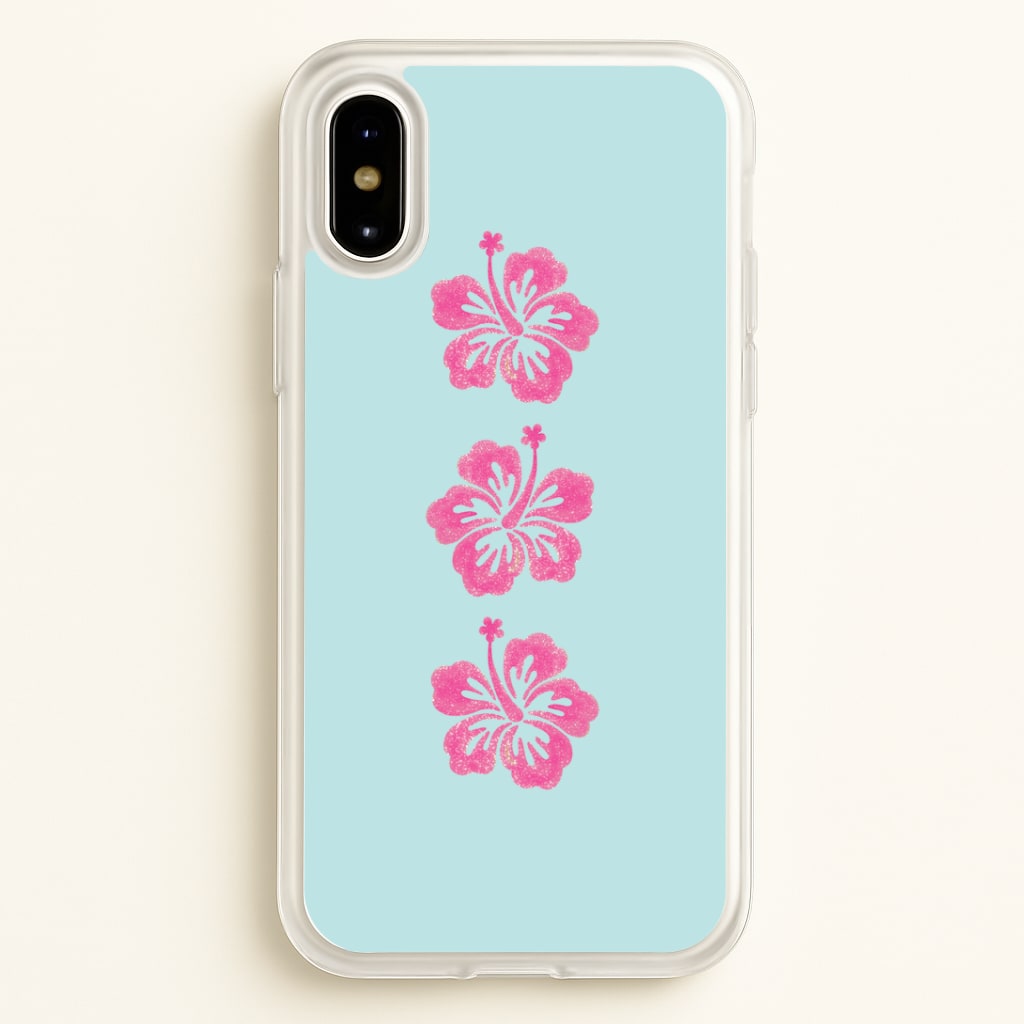 Dreamy Hibiscus Phone Case - iPhone X / XS