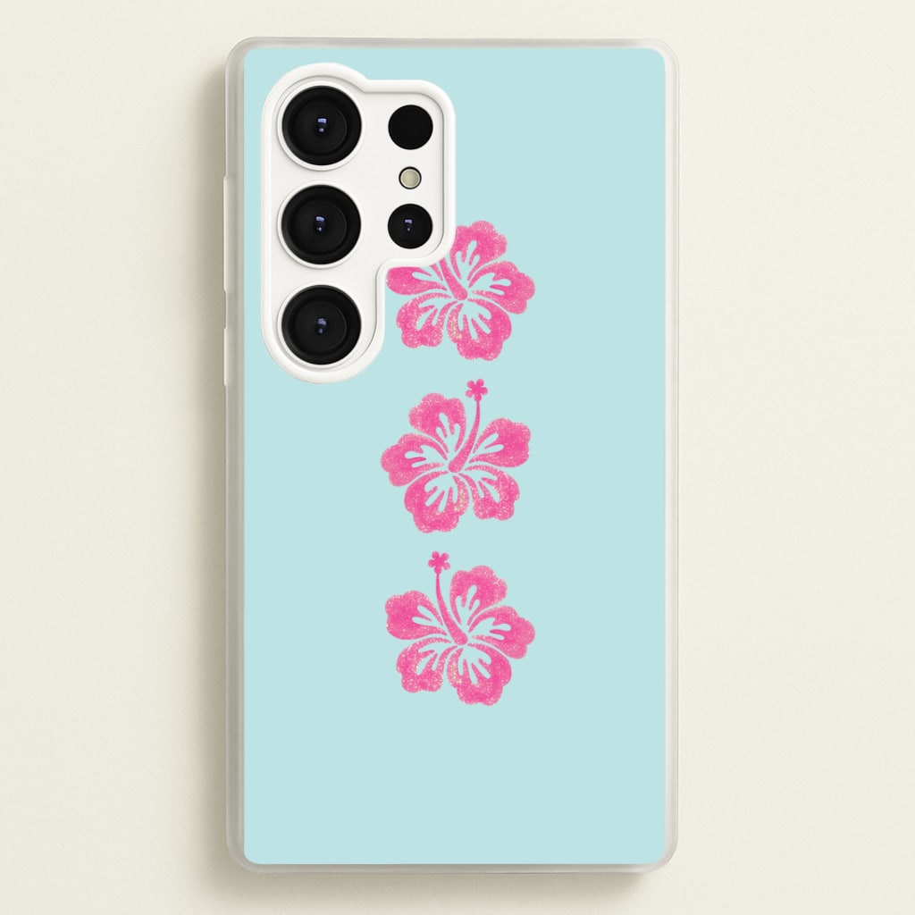 Dreamy Hibiscus Phone Case - Galaxy S25 Ultra