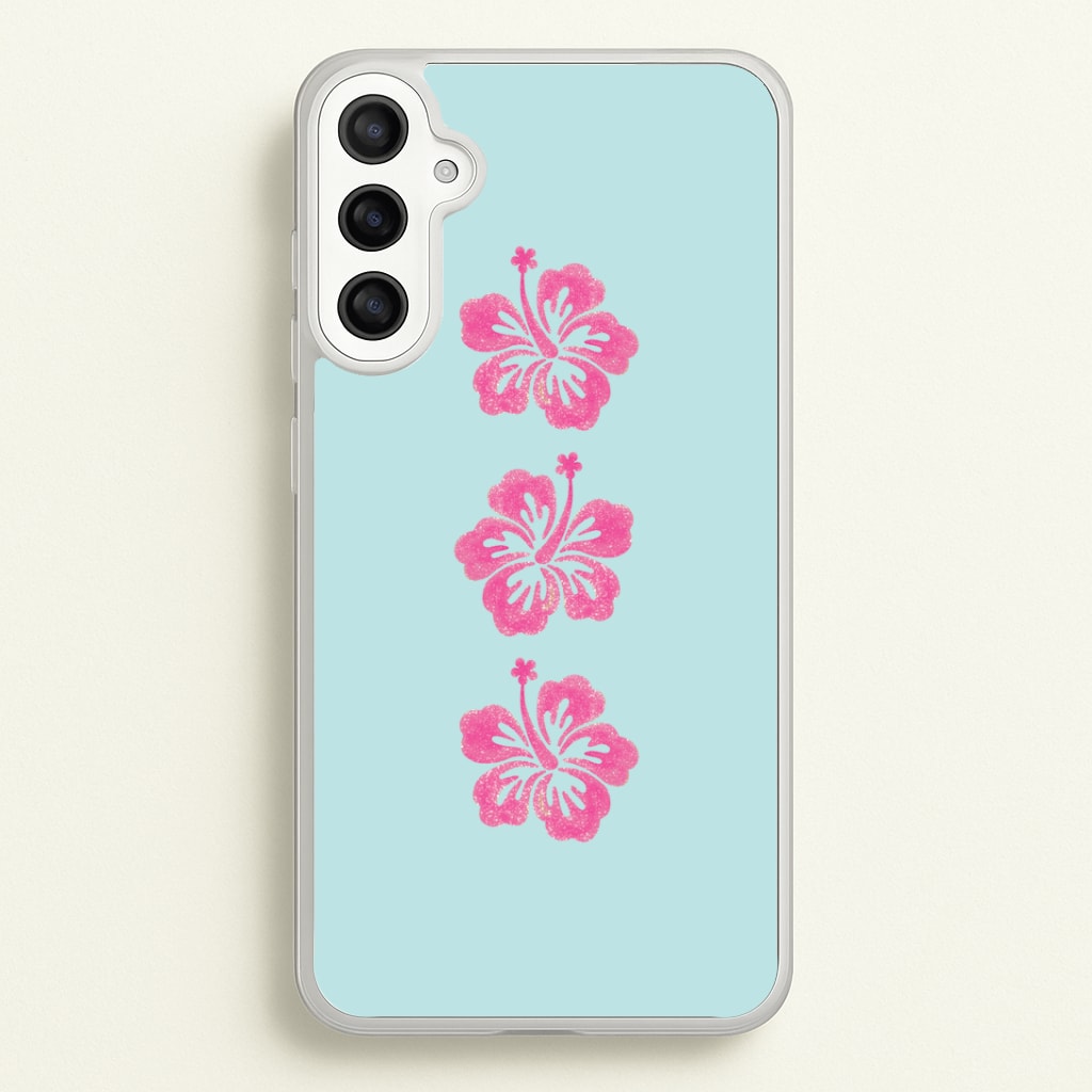 Dreamy Hibiscus Phone Case - Galaxy A36