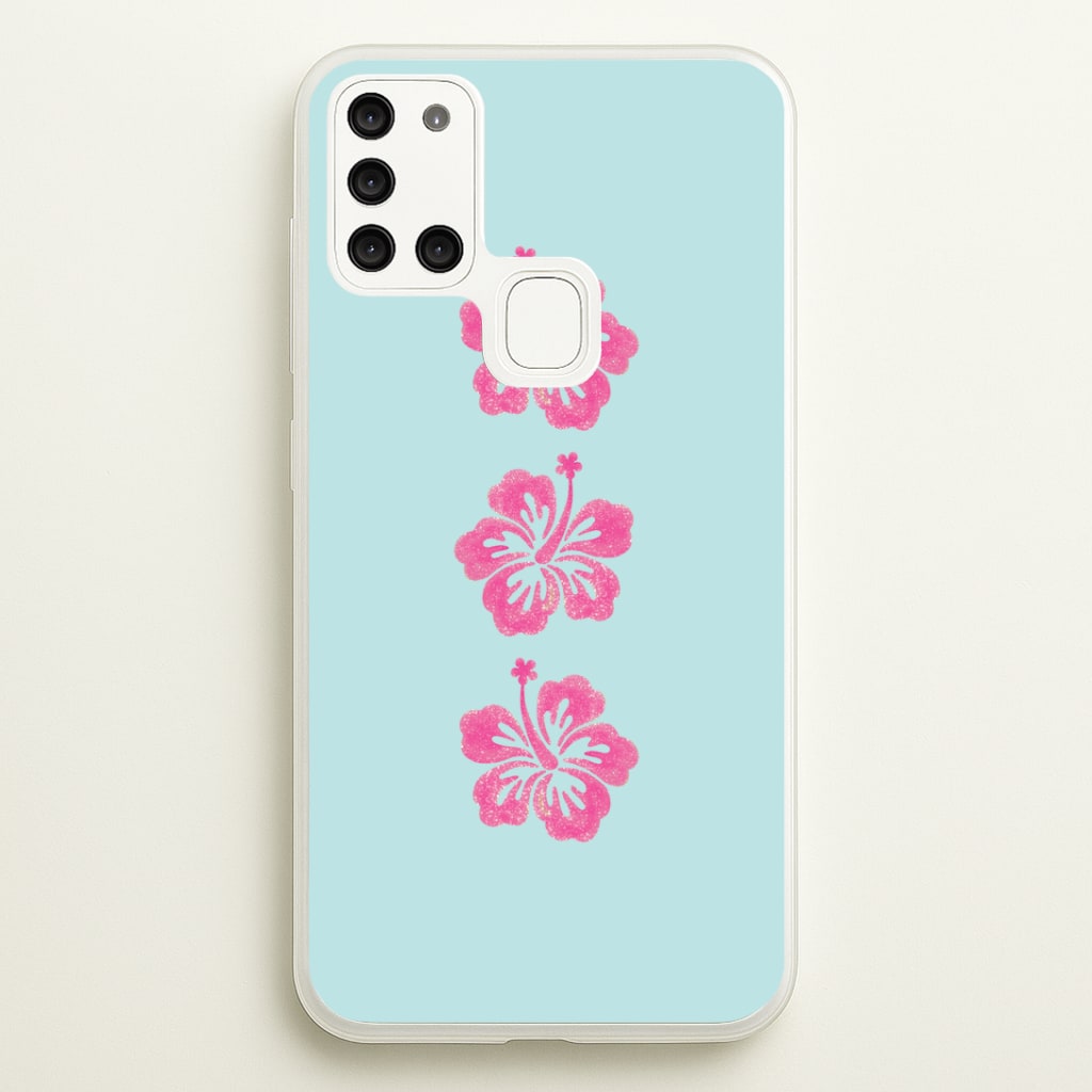 Dreamy Hibiscus Phone Case - Galaxy A21s
