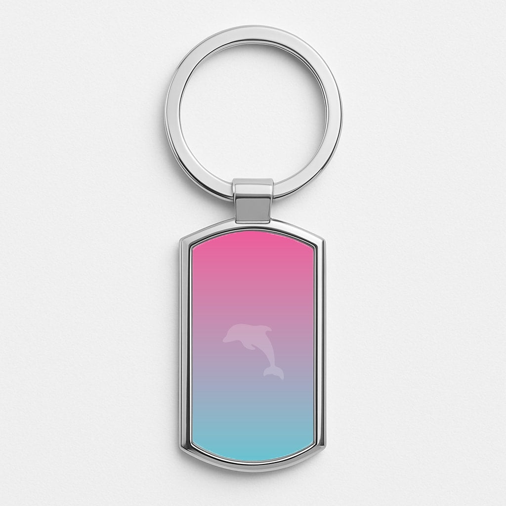 Silver Metal Keyring