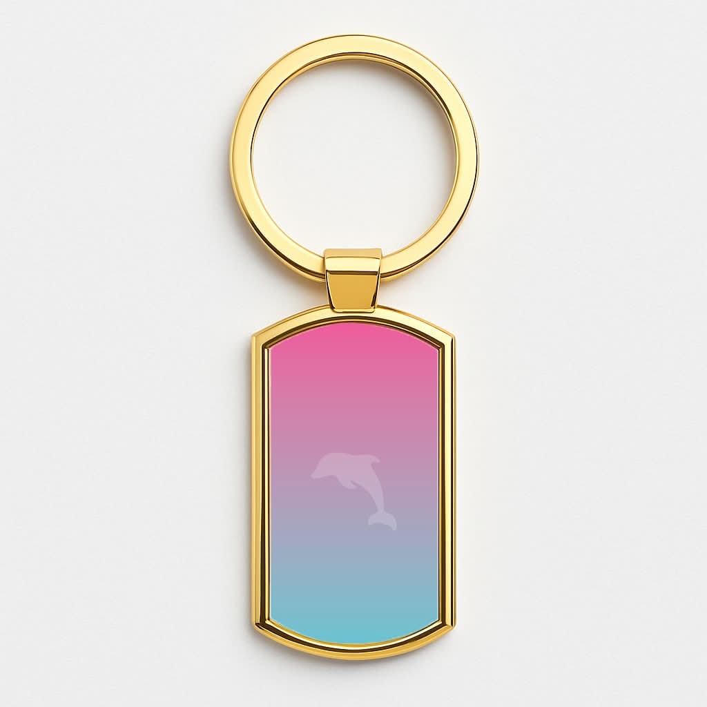 Gold Keyring