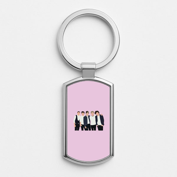Old Members Silver Keyring