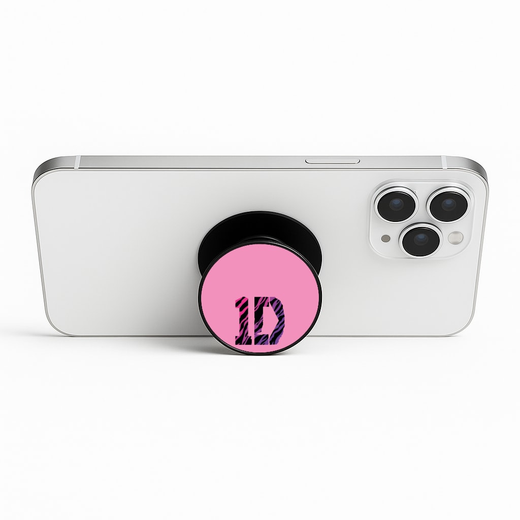 Zebra 1D Phone Stand