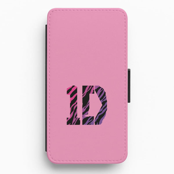 Zebra 1D Flip / Wallet Phone Case