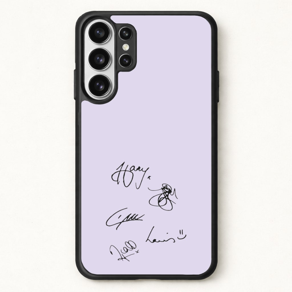 1D Signatures Phone Case for Galaxy S26 Ultra