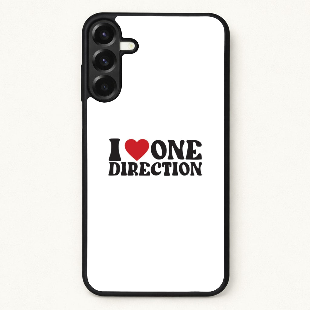 I Love Direction Phone Case for Galaxy A17