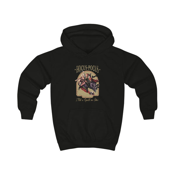 I Put A Sell On You - Hocus Pocus Kids Hoodie Black Front
