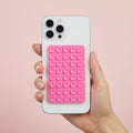 Double Sided Suction Cup Phone Mount - Pink