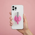 Lip Gloss Holder Sticker - Pink