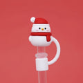 Snowman Straw Cover