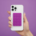 Double Sided Suction Cup Phone Mount - Purple