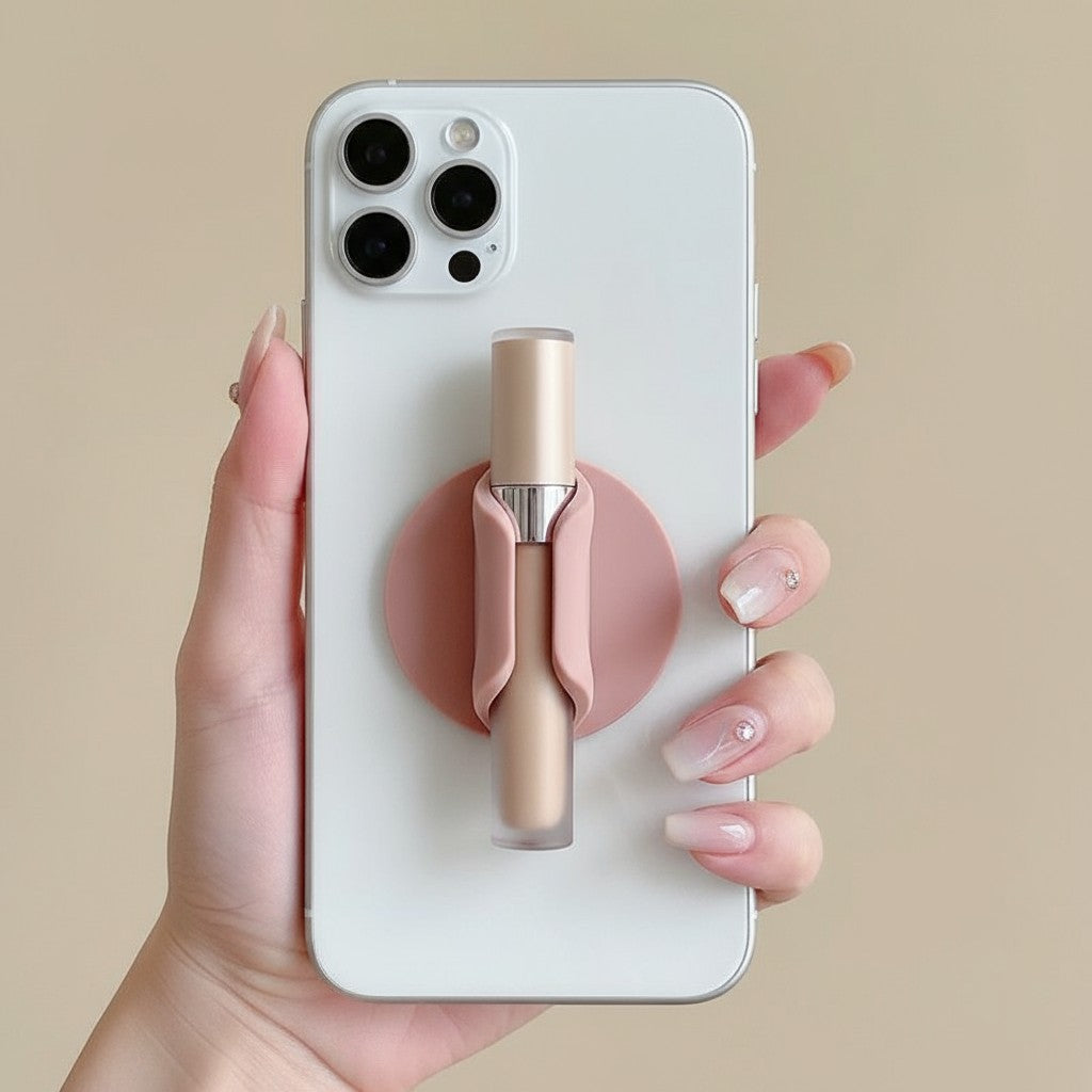 Lip Gloss Holder Sticker - Beige