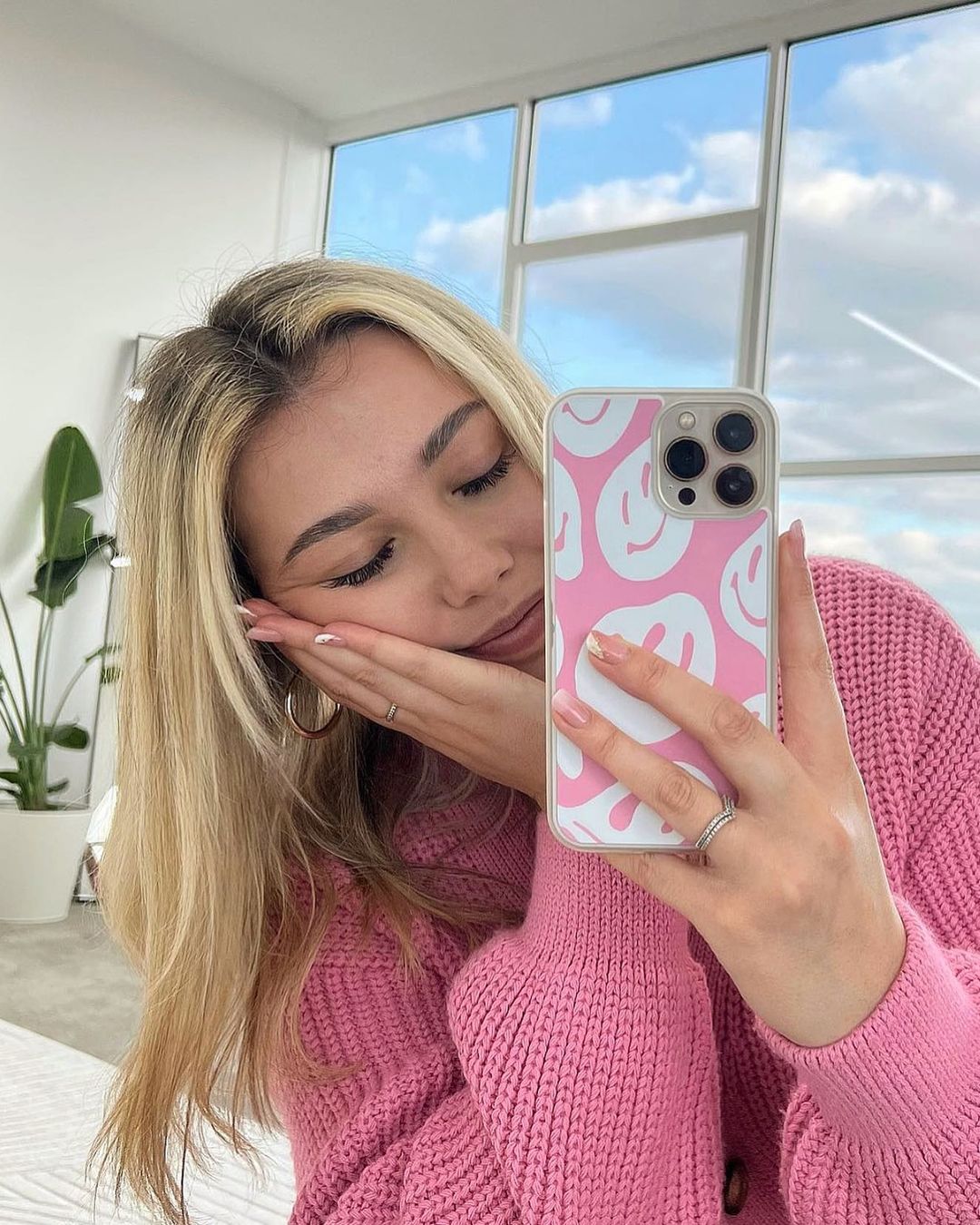 Smiley iPhone Phone Case by Fun Cases