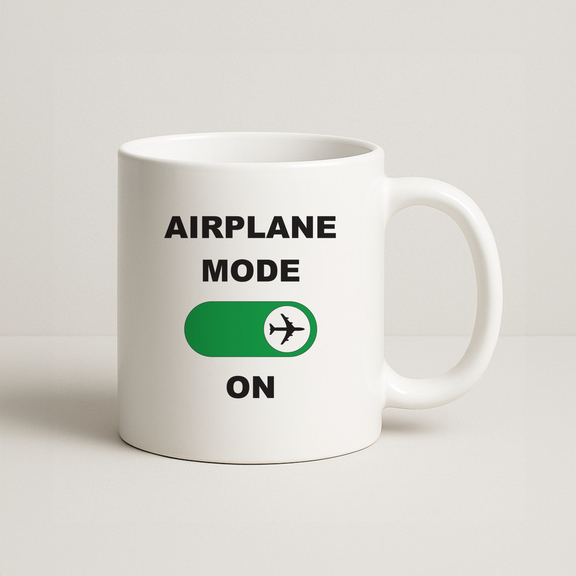 Airplane Mode On - Travel Coffee Mug