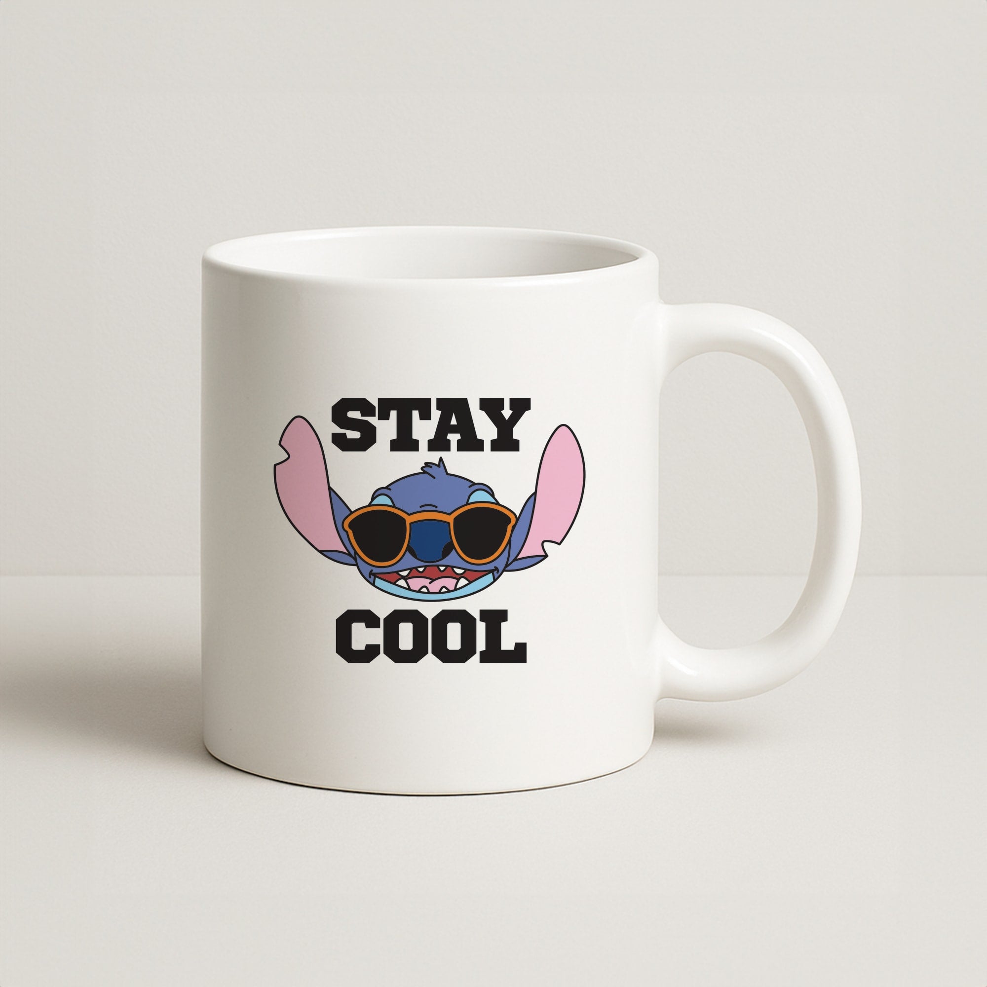 Stay Cool Blue Alien Coffee Mug