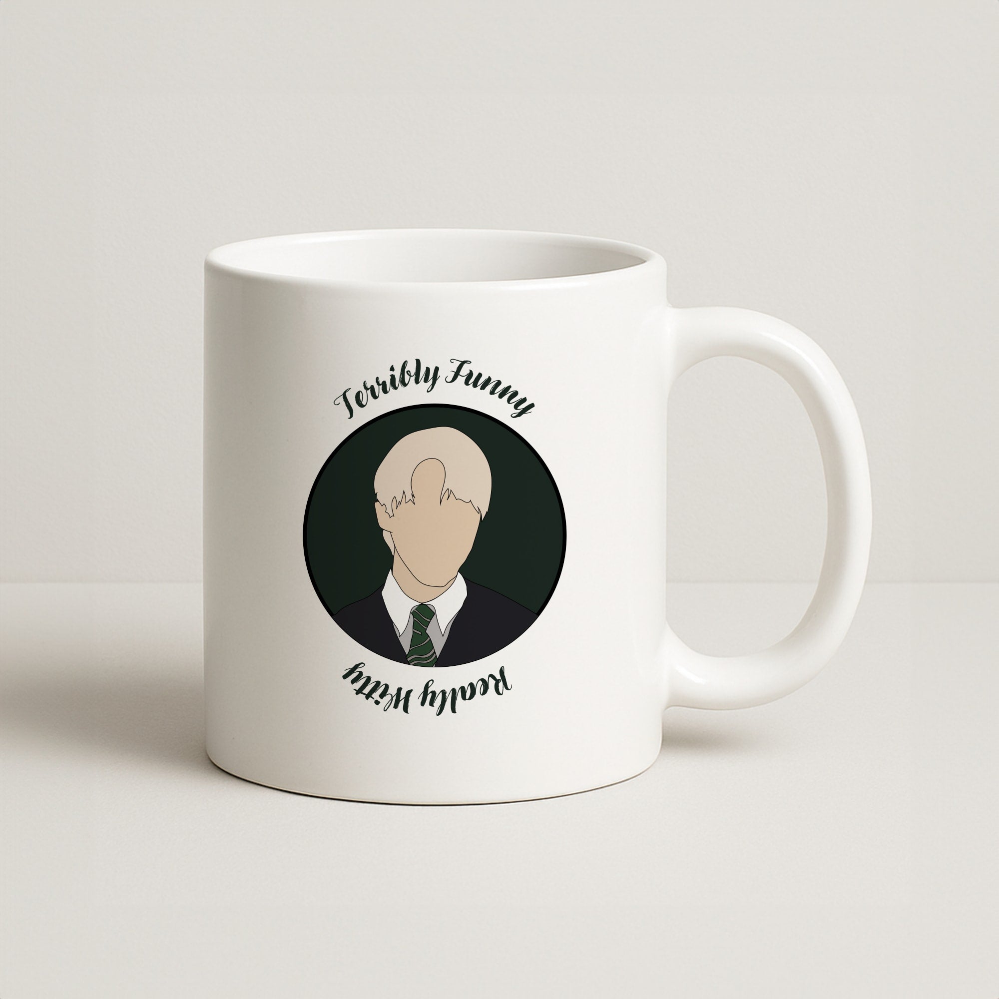 Terribly Funny, Really Witty Draco Malfoy Coffee Mug