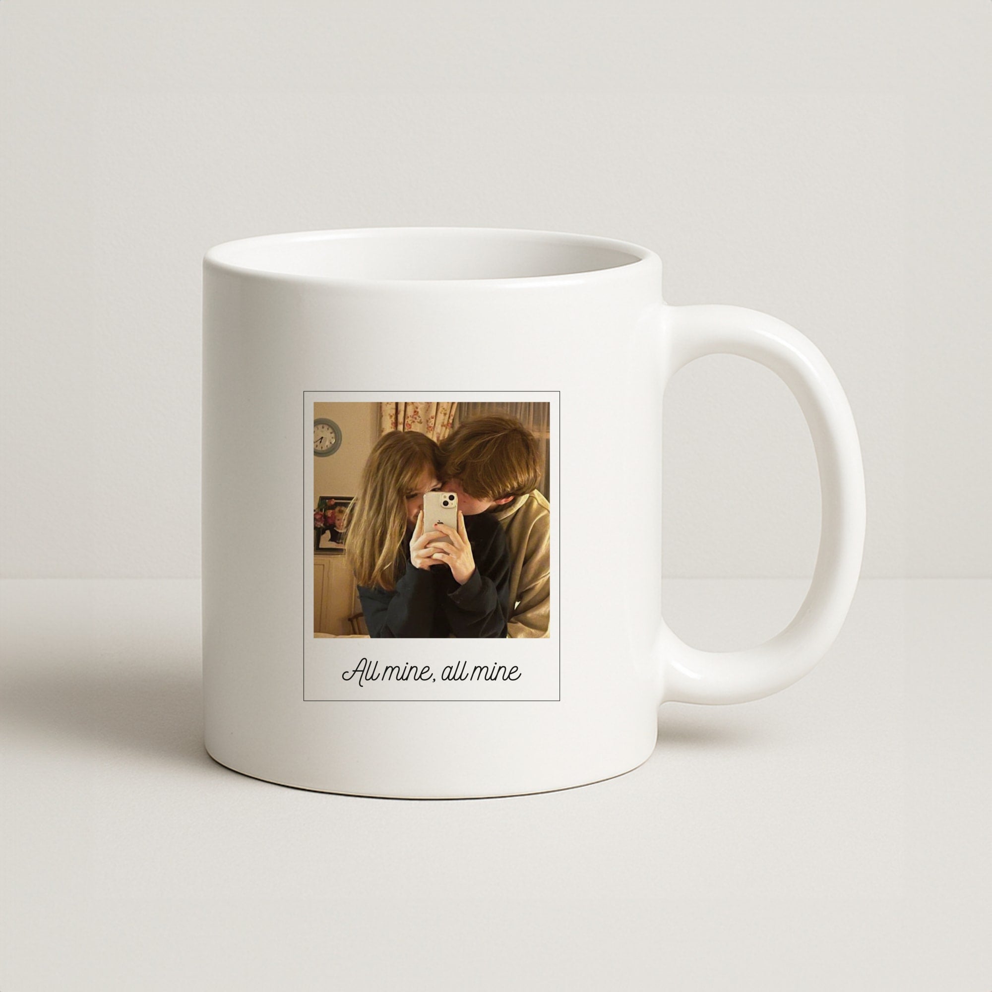 All Mine, All Mine - Personalised Couples Coffee Mug