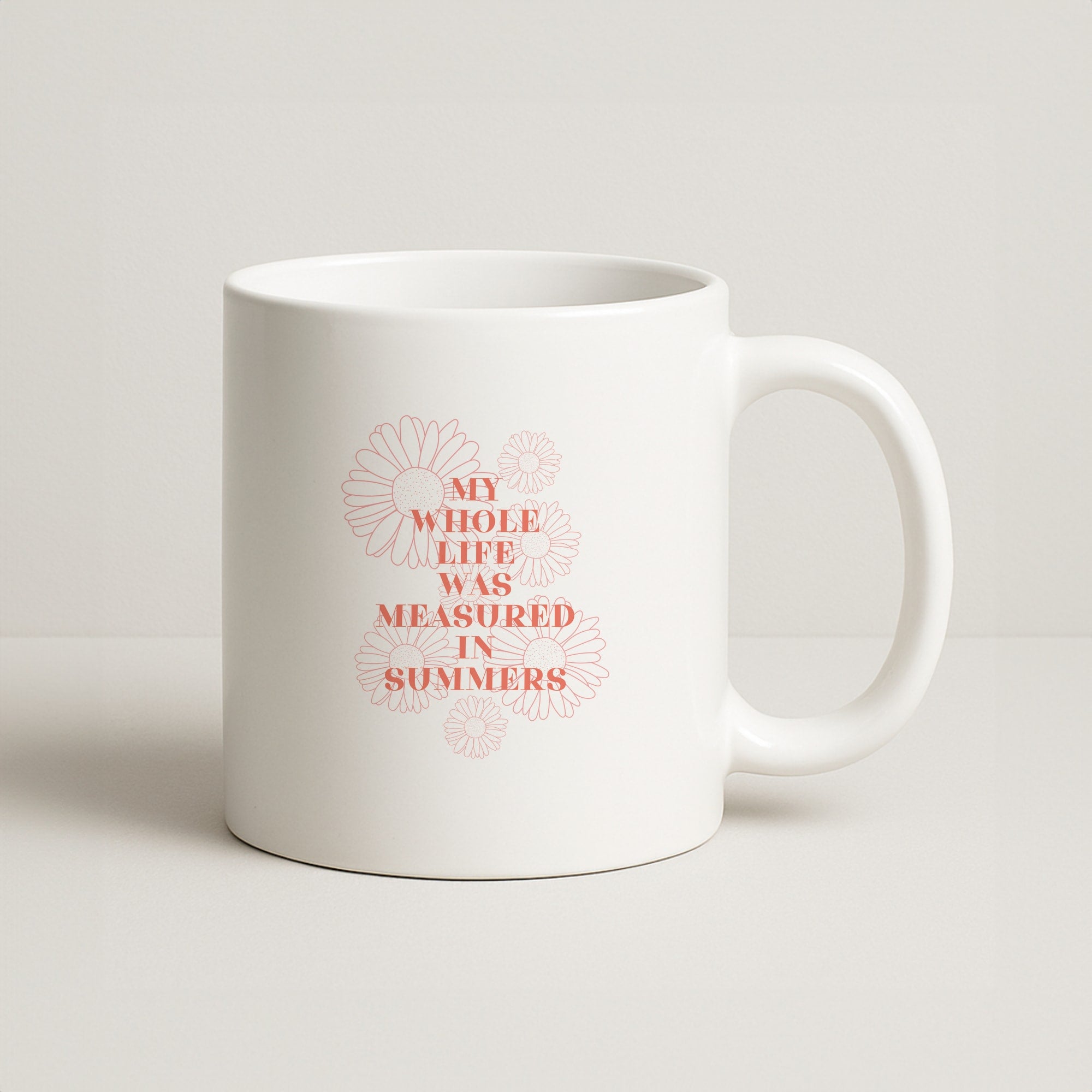 Dasies Quote Coffee Mug