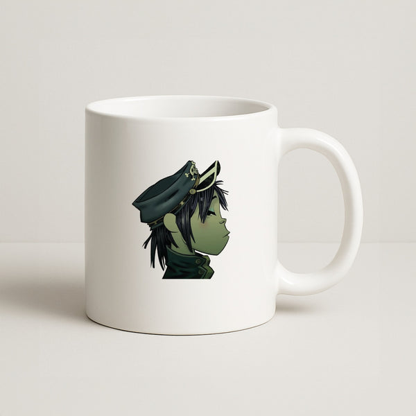 Green 2d Coffee Mug
