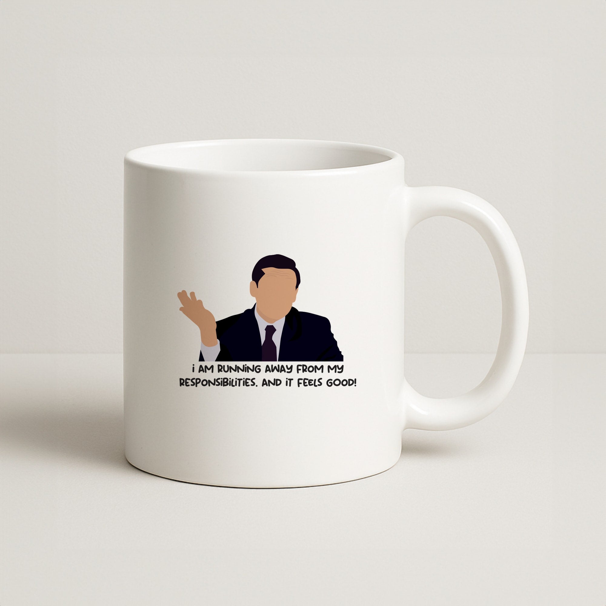 I Am Running Away From My Responsibilities Coffee Mug