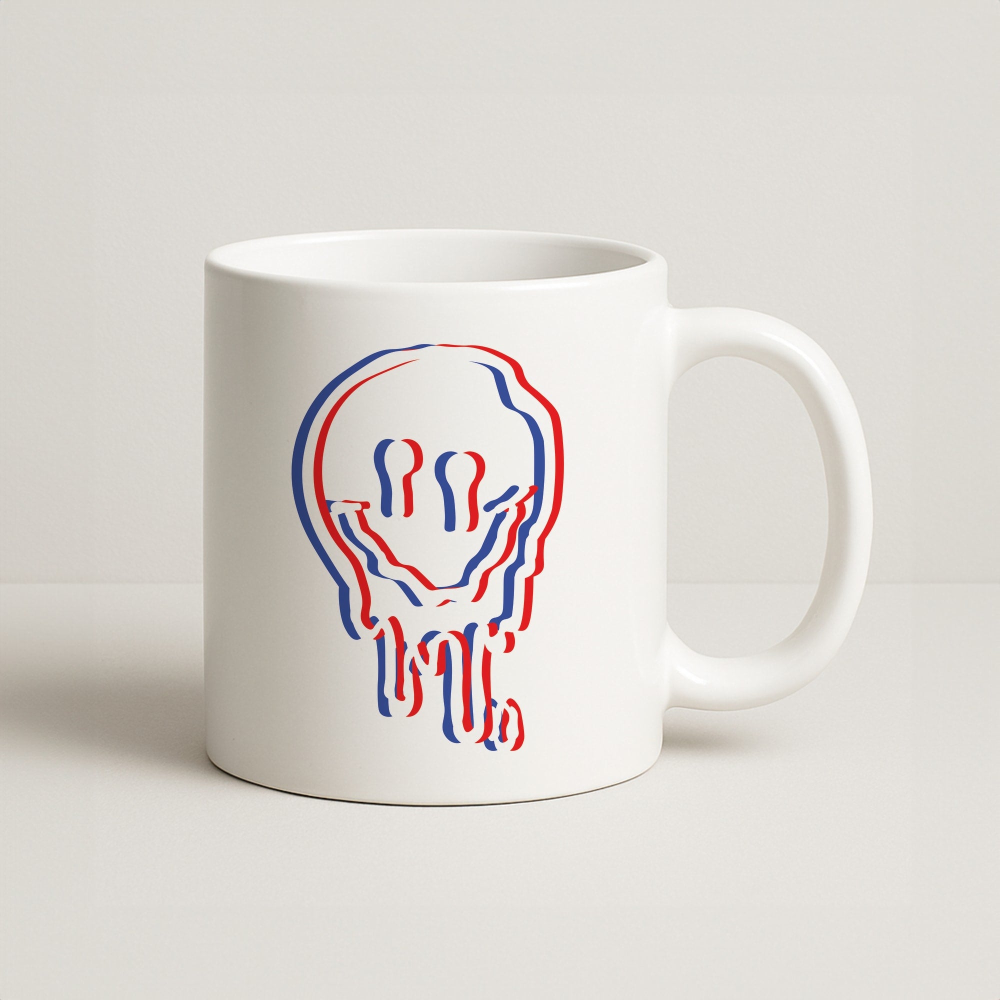 Red Smiley - Juice Coffee Mug