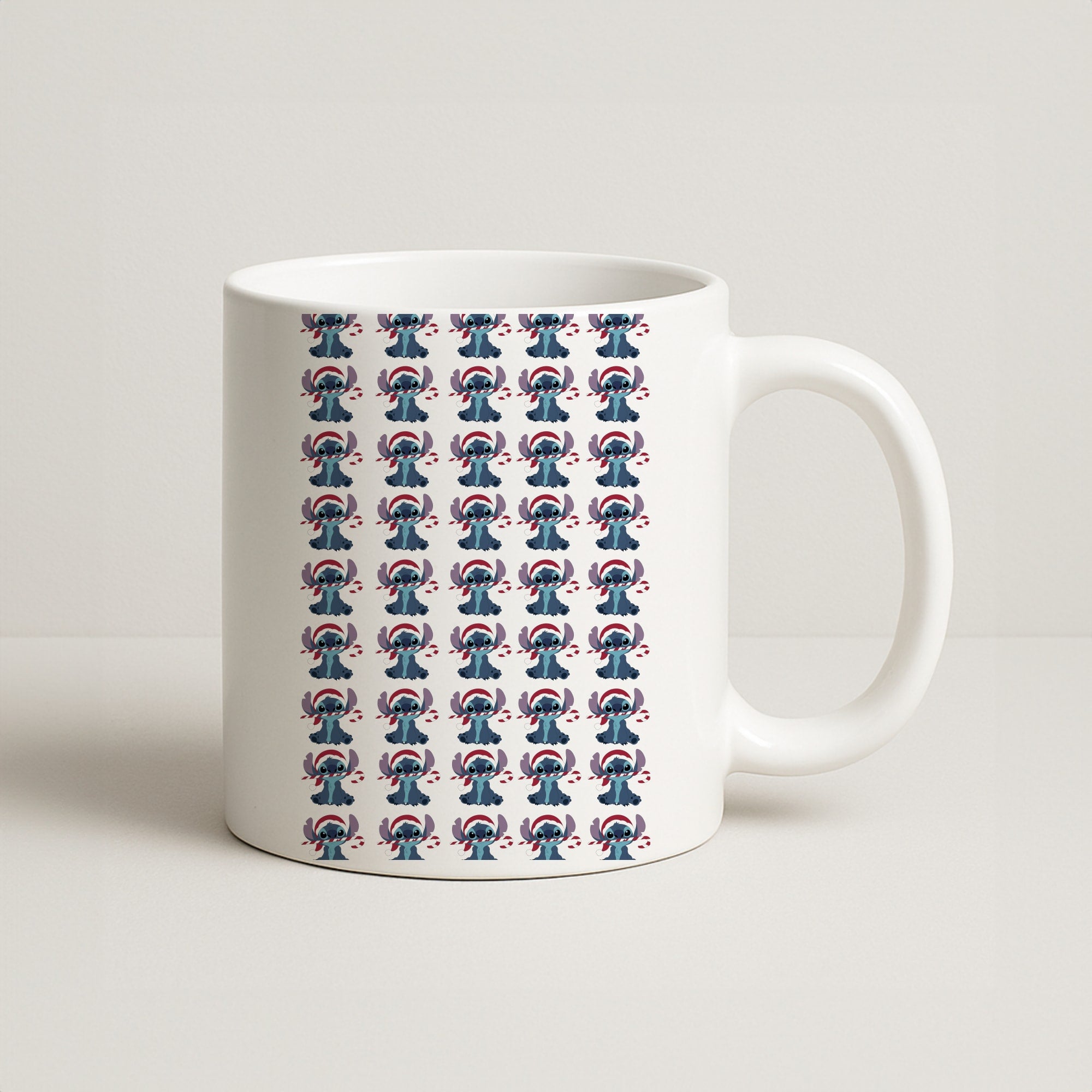 Stitch - Christmas Patterns Coffee Mug