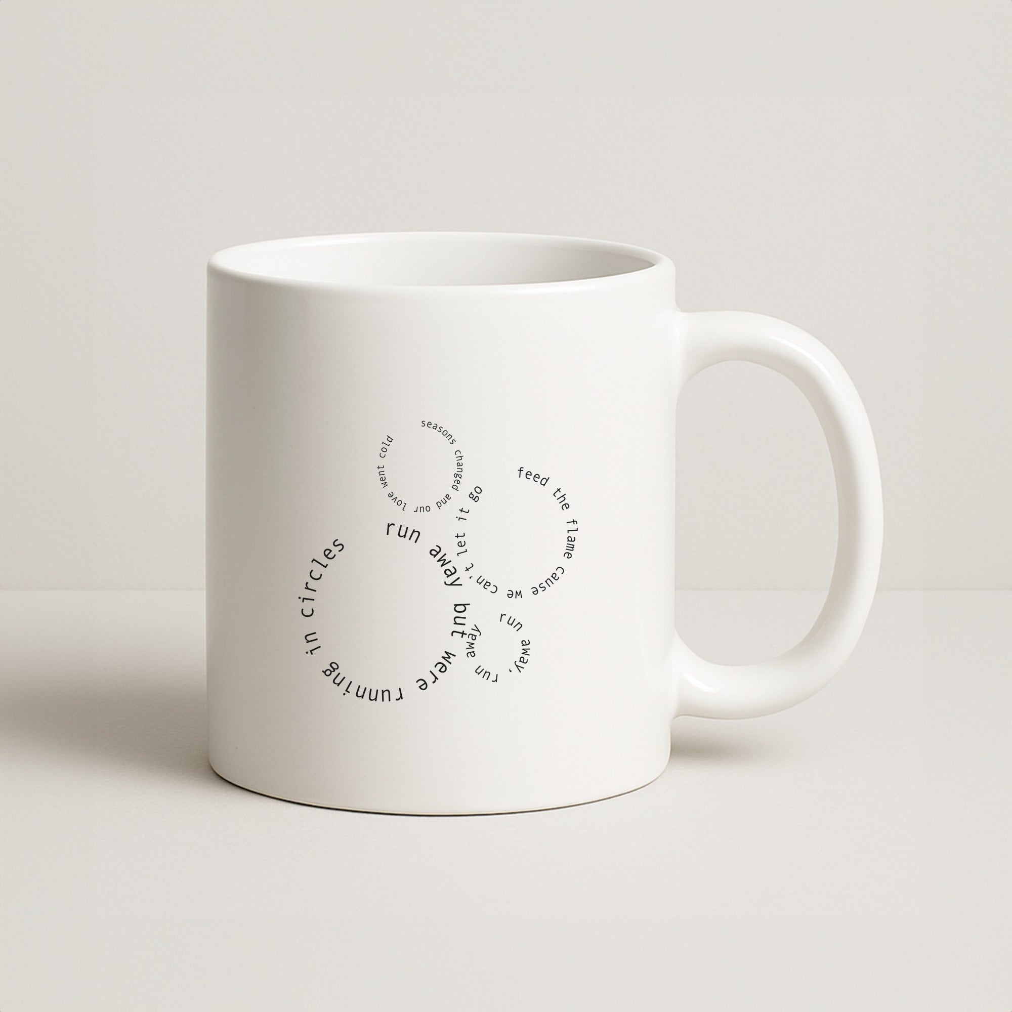 Running In Circles - Post Coffee Mug