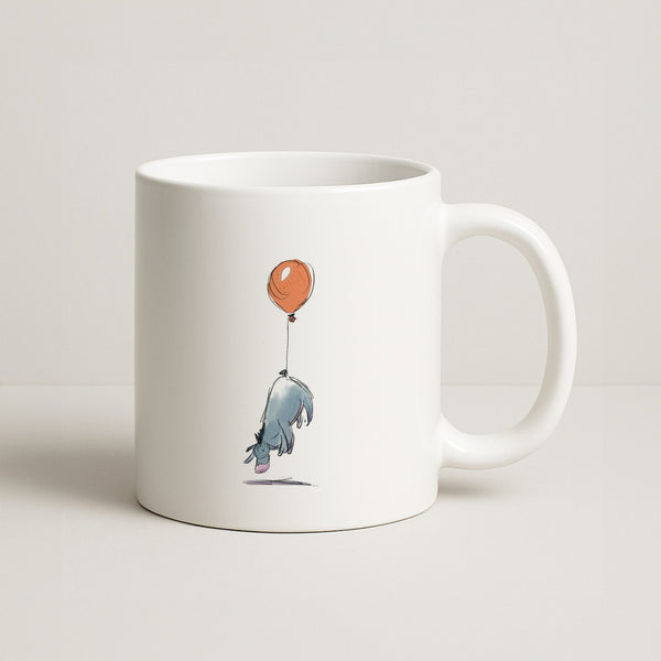Donkey And His Balloon Coffee Mug