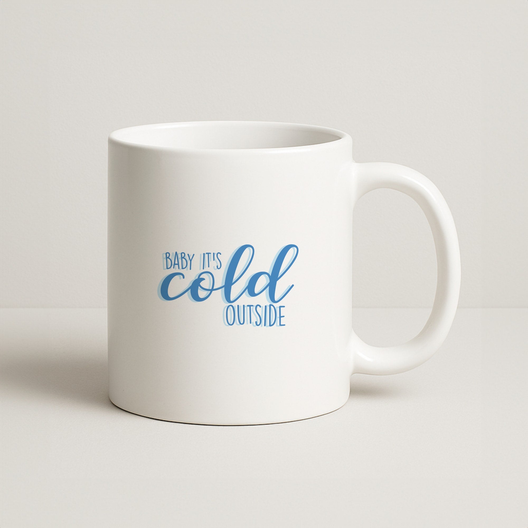 Baby It's Cold Outside - Christmas Songs Coffee Mug
