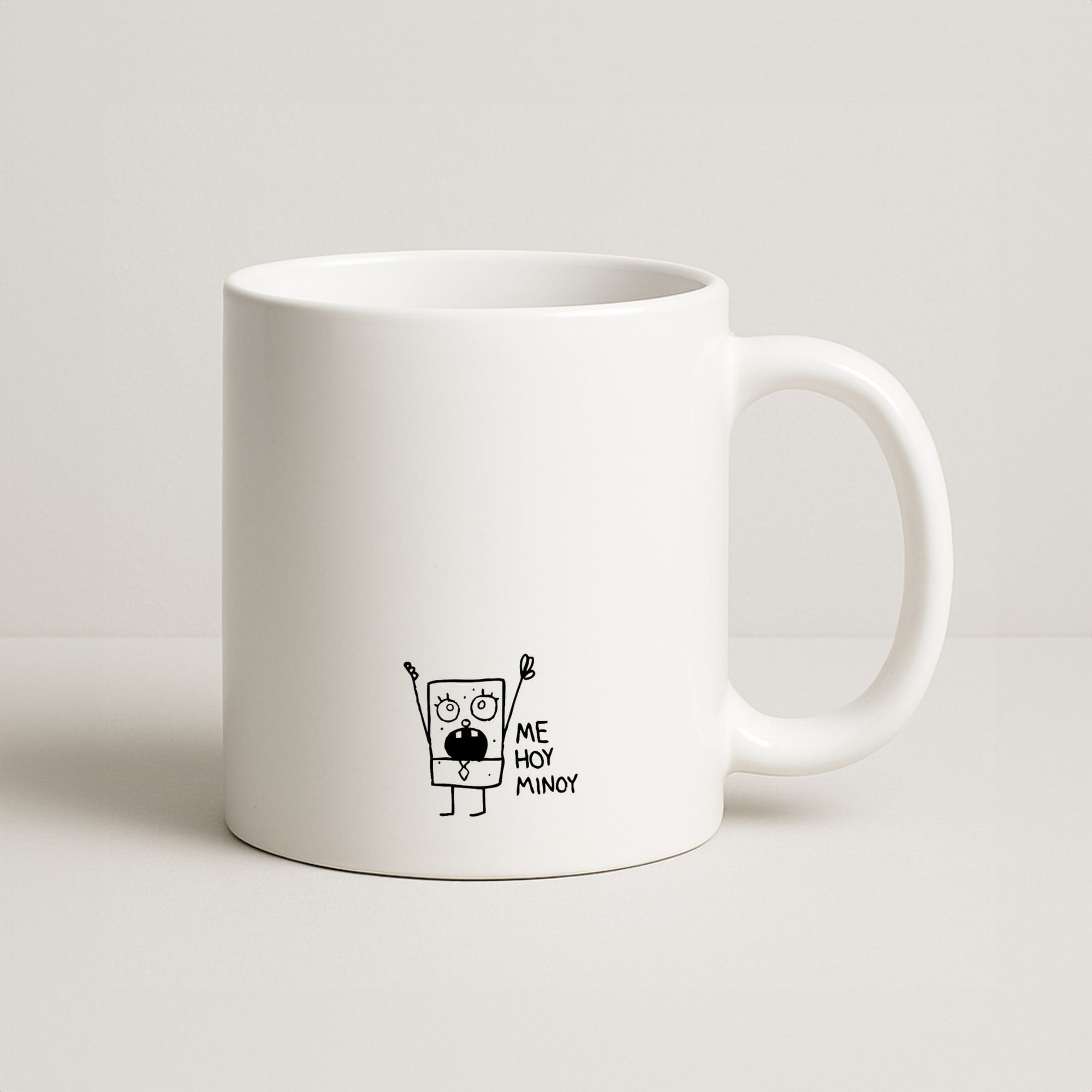 Doodlebob Me Hoy Minoy Coffee Mug