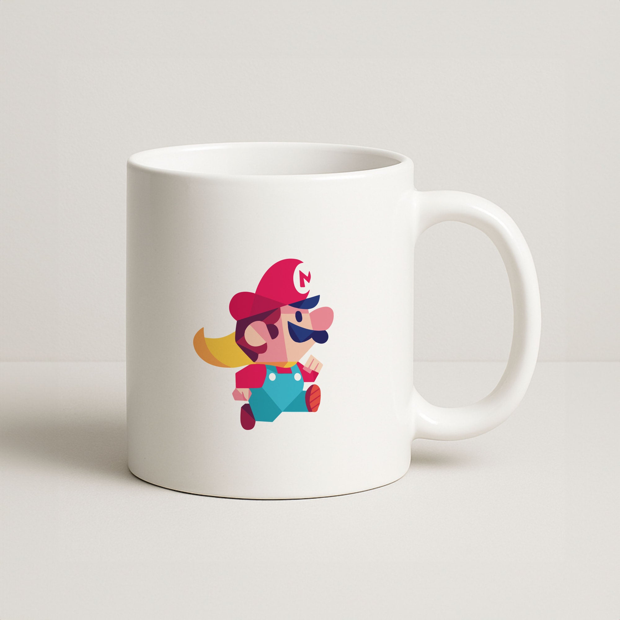 Running Mario - Mario Coffee Mug